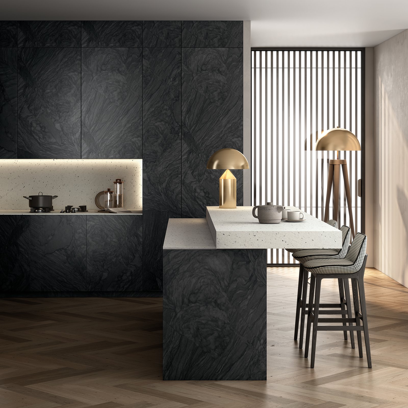 Nero Marquina Quartz