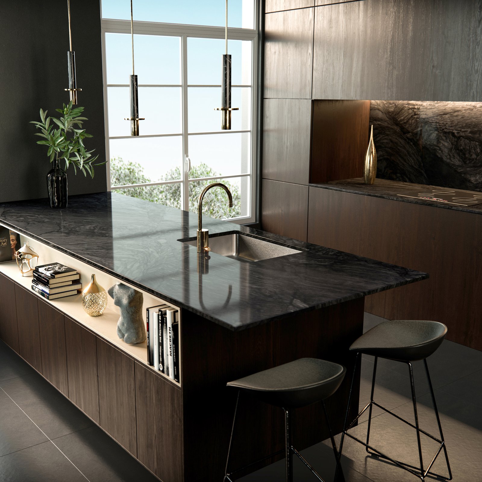 Nero Marquina Quartz